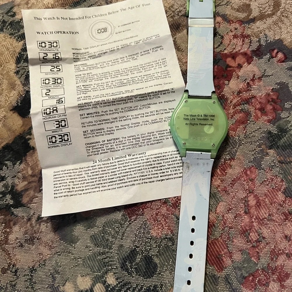 Vintage The Mask Watch